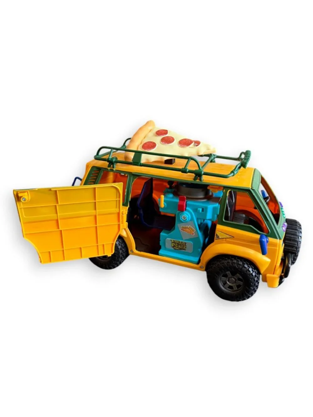 Teenage Mutant Ninja Turtles Mutant Mayhem Pizzafire Delivery Van & Pizzas Works